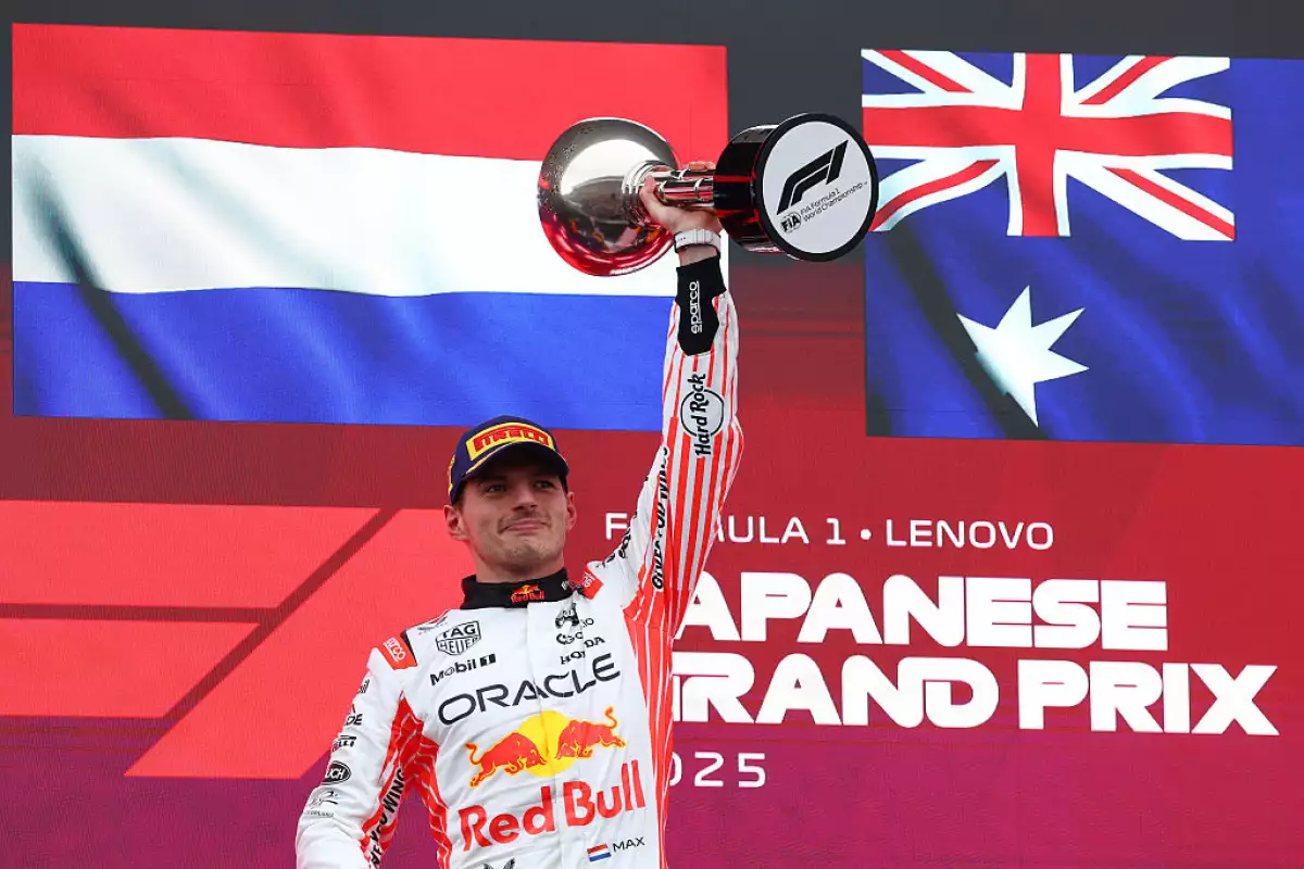 Max Verstappen se impone en Suzuka y rompe récord histórico en el GP de Japón 2025